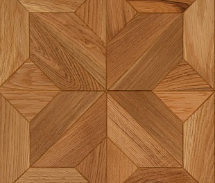 Модульный инженерный паркет LabArte Geometry Стандарт №4-65 Дуб Original Прозрачное масло 443х443х15 мм, упаковка 1.176 м